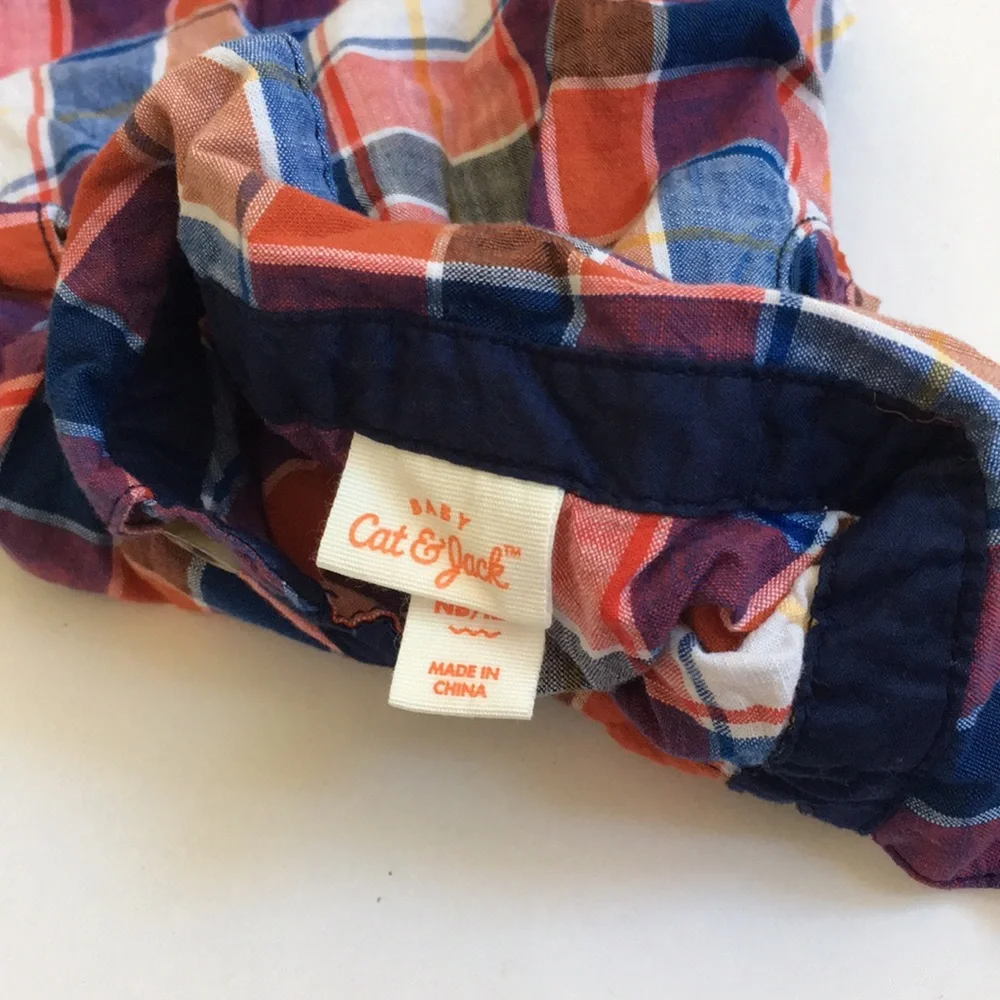 Baby cat & jack onesie new born